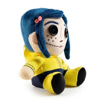 CORALINE WITH BUTTON EYES PHUNNY PLUSH BY KIDROBOT