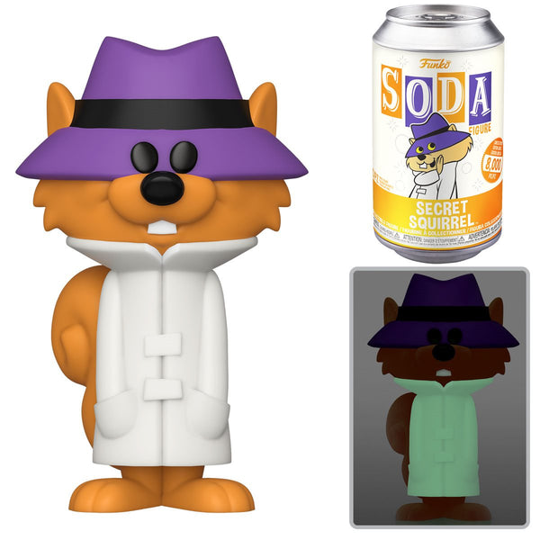 Hanna Barbera Secret Squirrel Vinyl Soda Figure